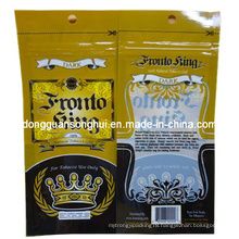 Tobacco Packaging Bag/Plastic Tobacco Bag with Resealable Zipper/Tobacco Pouch